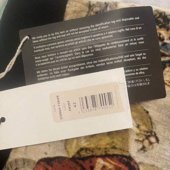 NWT! RARE! D&G Dolce & Gabbana ITALY RENAISSANCE Roman Empire Print Skirt 42